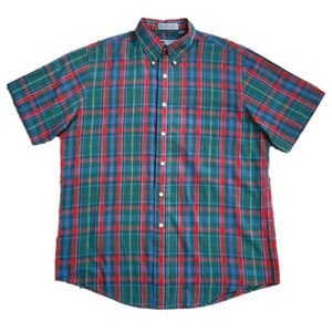 SUTTER & Grant Single Needle Tailored Plaid Button-Up Shirt